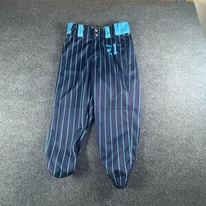 Prolook Tampa Bay Rays Baseball Knicker Pants Mens 26x20 Blue Pinstriped #21